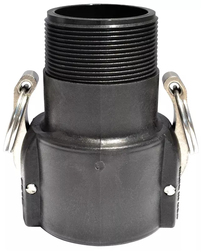 Green Leaf 300B Camlock Coupling, 3 in, Female Coupler x MNPT, Plastic