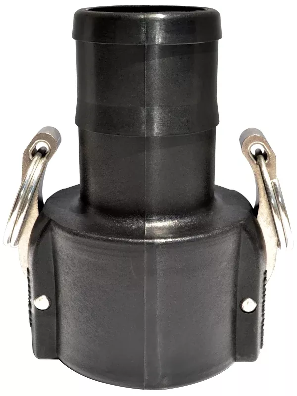 Green Leaf 300C Camlock Coupling, 3 in, Female Coupler x Hose Barb, Plastic