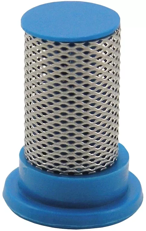Green Leaf Y8139004 6PK Spray Tip Filter, Polypropylene/Stainless Steel, Blue
