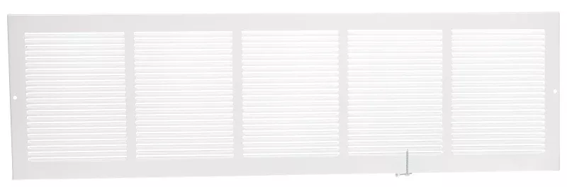 Grille Sidewall White 30Inx8In