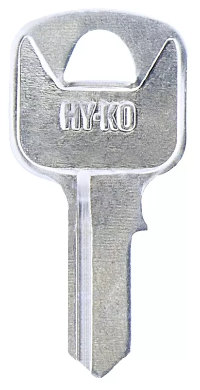 Hy-Ko 11010AB16 Key Blank, Brass, Nickel-Plated, For: Abus AB16 Locks, Pack of 10