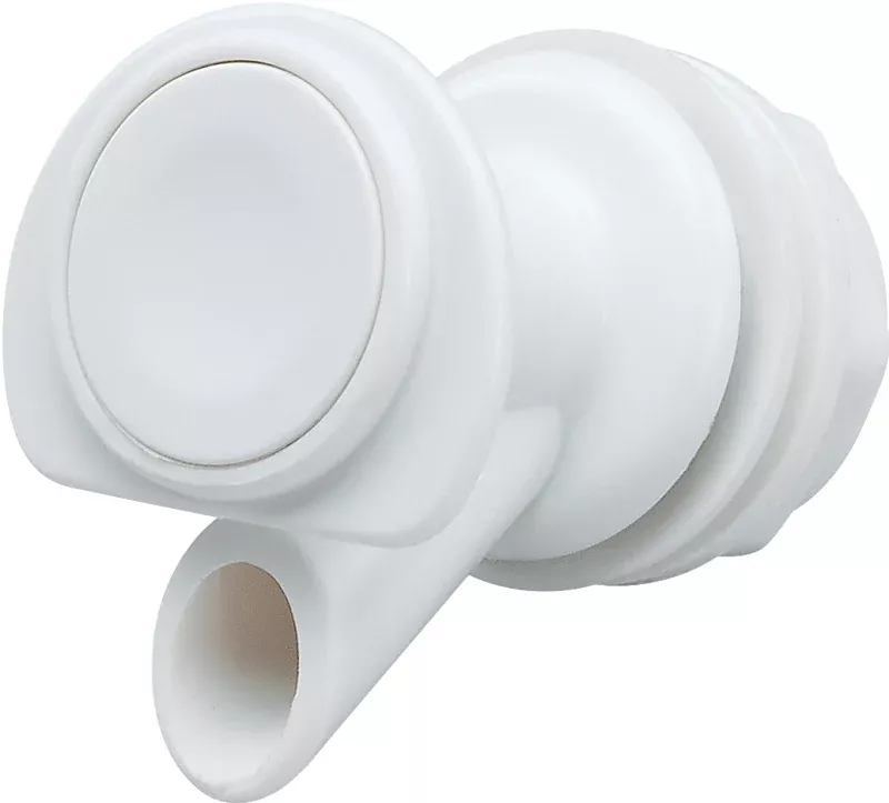 Igloo 00024009 Water Cooler Spigot, Plastic, White, For: 1, 2, 3, 5 and 10 gal Plastic Coolers