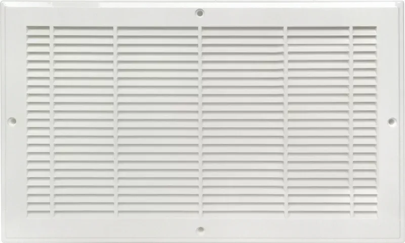 Imperial RG2298 Return Air Grille, 12-1/4 in L, 7-1/4 in W, Polystyrene, White