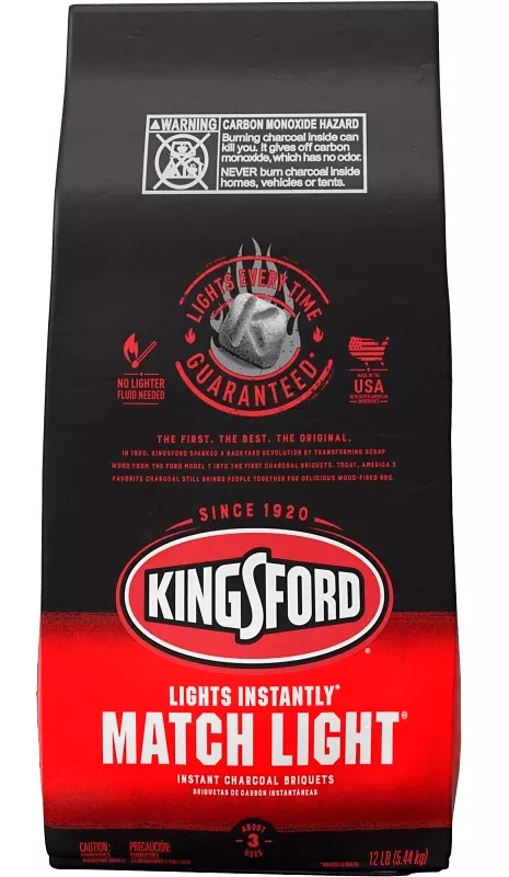 Kingsford 32090 Charcoal Briquette, 12 lb Bag