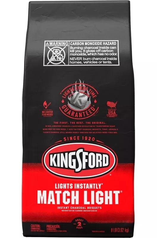 Kingsford 32111 Match Briquette, 8 lb Bag