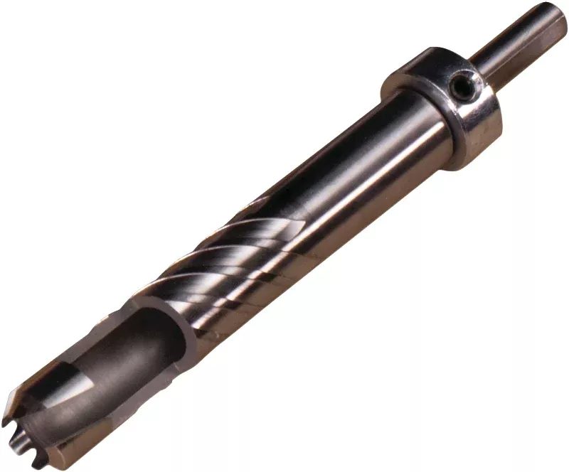 Kreg KPC1060 Drill Bit, 3/8 in Dia, 6 in OAL, Custom Plug Cutting, 3/8 in Dia Shank