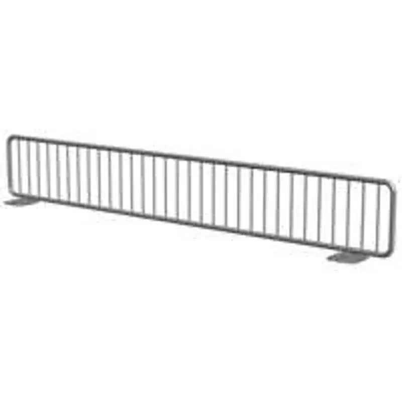 Lozier FSD317 BCP Free-Standing Wire Divider, Chrome, Pack of 40