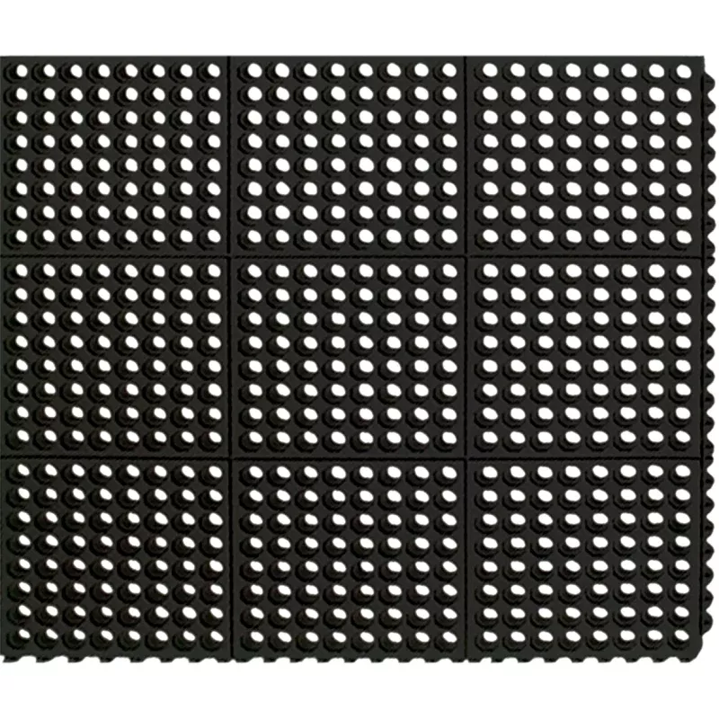 MAT ANTI-FATIGUE BLACK 3FTX3FT
