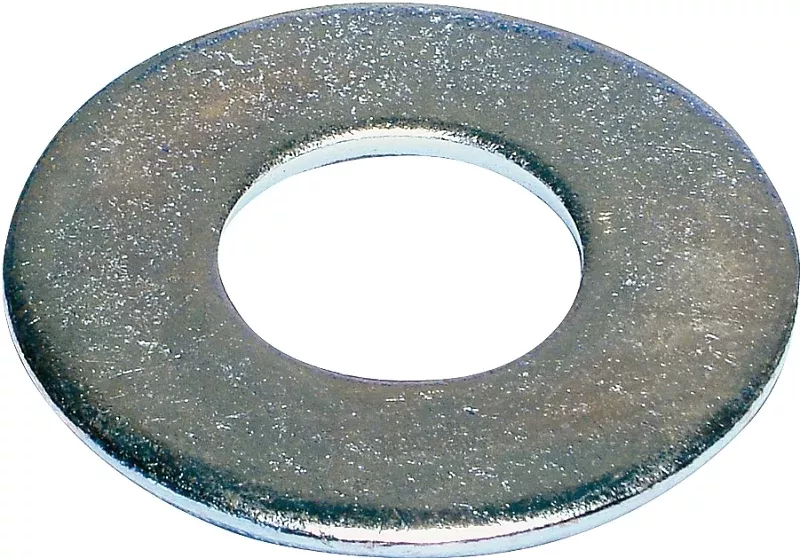 Midwest Fastener 03837 Washer, Flat, 5/16 in ID, Zinc, Zinc, USS Grade, 390/PK