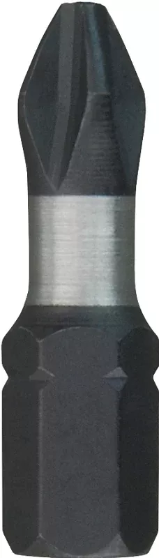 Milwaukee 48-32-5003 Insert Bit, #2 Drive, Phillips Drive, 1/4 in Shank, Hex Shank, 1 in L, Steel, 15/PK