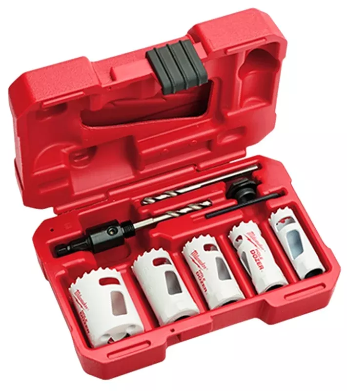 Milwaukee Hole Dozer 49-22-4006 Hole Saw Kit, 9-Piece