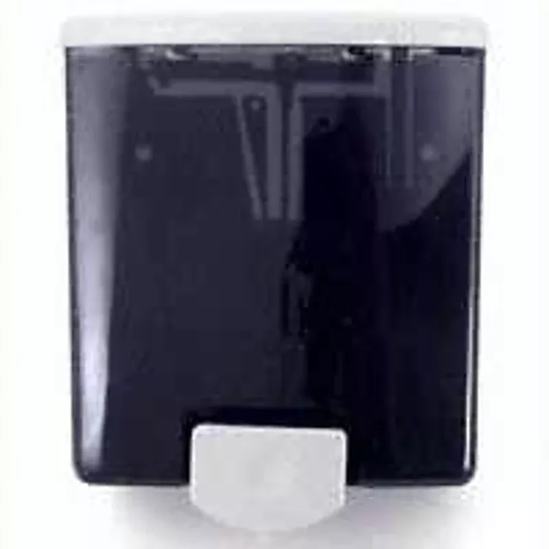 North American Paper 266702 Soap Dispenser, 40 oz Capacity, Black/Gray