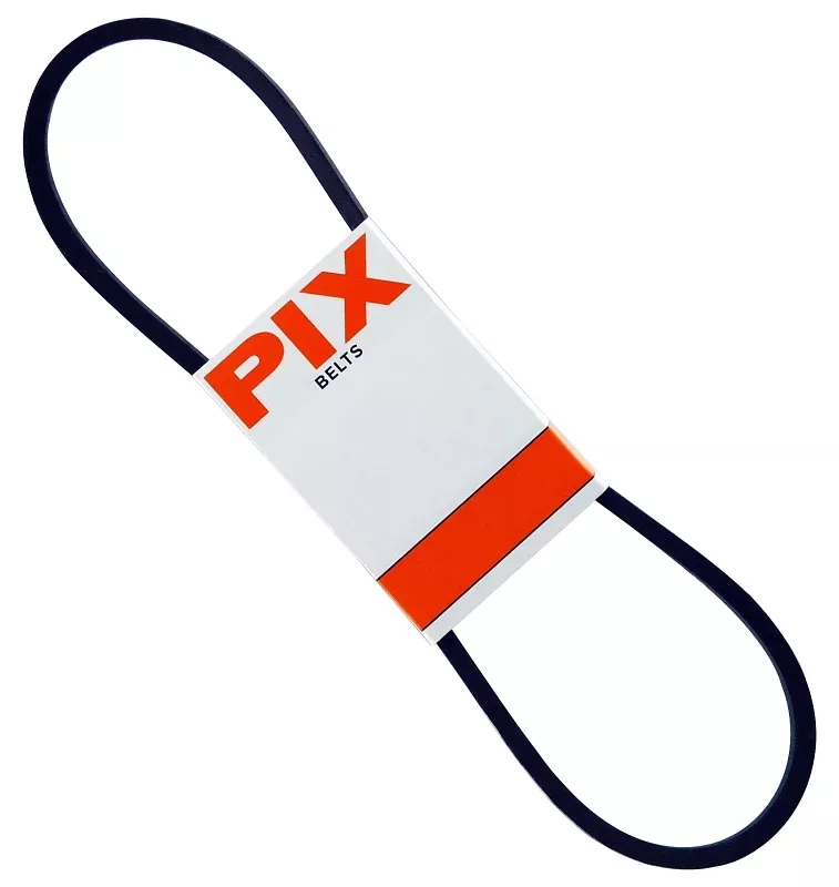 PIX B71/5L740 V-Belt, 21/32 in W, 3/8 in Thick, Black
