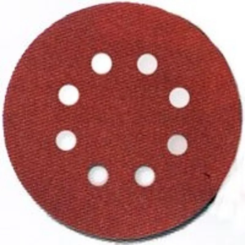 Porter-Cable 735800605 Sanding Disc, 5 in Dia, Coated, 60 Grit, Medium, Aluminum Oxide Abrasive, 8-Hole