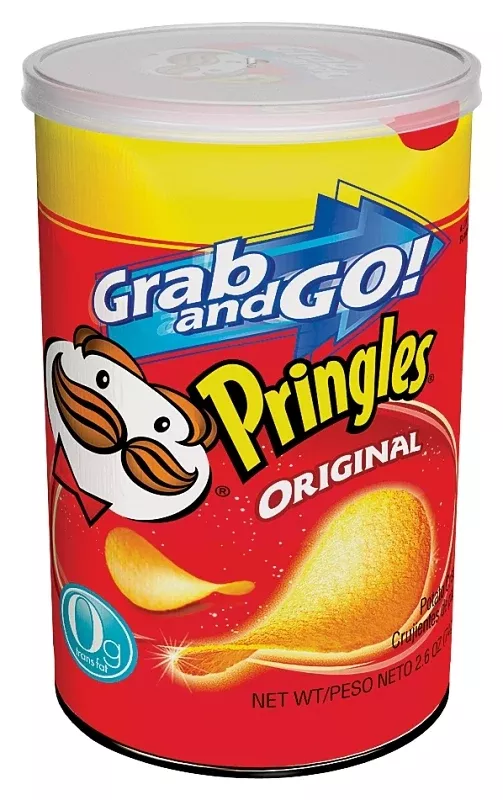 Pringles 571856 Chips, Original, 2.3 oz, Pack of 12