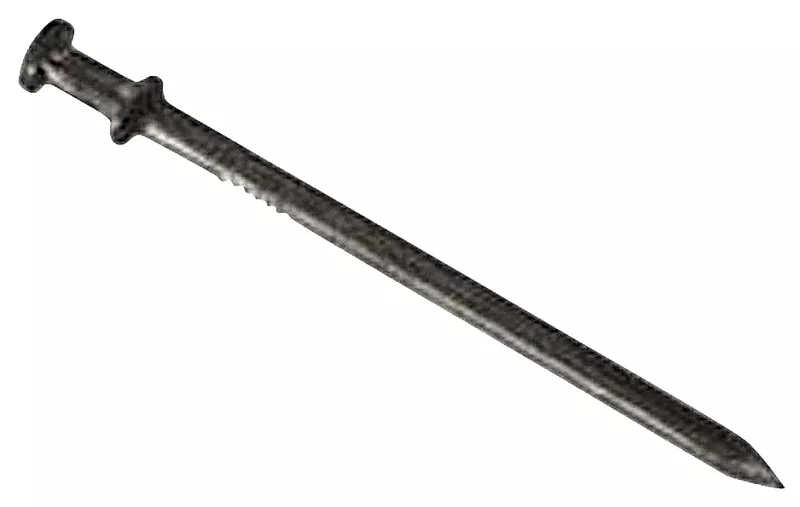 ProFIT 0077155 Scaffold Nail, 8D, 2-1/4 in L, Steel, Brite, Duplex Head, Round, Smooth Shank, 5 lb