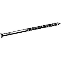 ProFIT 0090245 Pole Barn Nail, Heat-Treated, 60D, 6 in L, Steel, Brite, Flat Head, Ring Shank, 5 lb