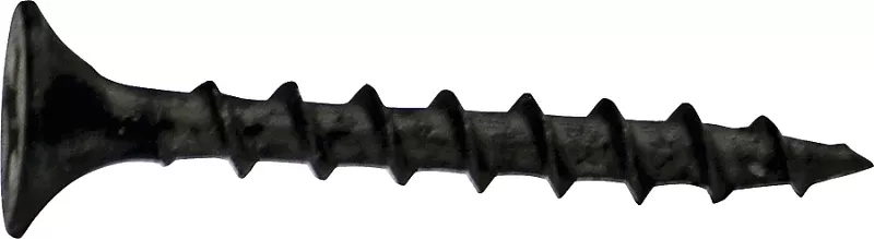 ProFIT 0286079 Screw, #6 Thread, 1-1/4 in L, Coarse Thread, Bugle Head, Phillips Drive, Phosphate, Sharp Point