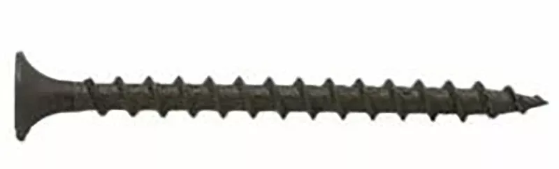 ProFIT 0286179 Screw, All-Purpose, #8 Thread, 3 in L, Coarse Thread, Bugle Head, Phillips Drive, Sharp Point, Phosphate