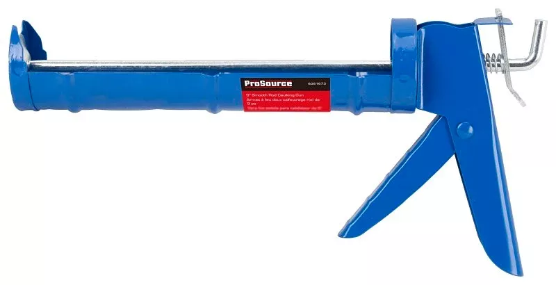 ProSource CT-903P Heavy-Duty Caulk Gun, 300 mL, 9 oz, 10 oz Cartridge, Trigger Handle