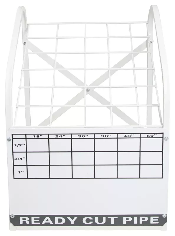 ProSource ST001 Pipe Nipple Display Rack, 20 in OAW, 27-1/2 in OAH