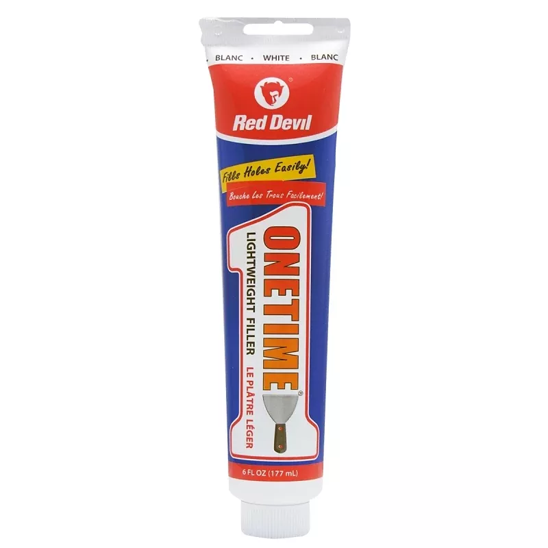 Red Devil 0545 Spackling Compound, White, 6 fl-oz Squeeze Tube