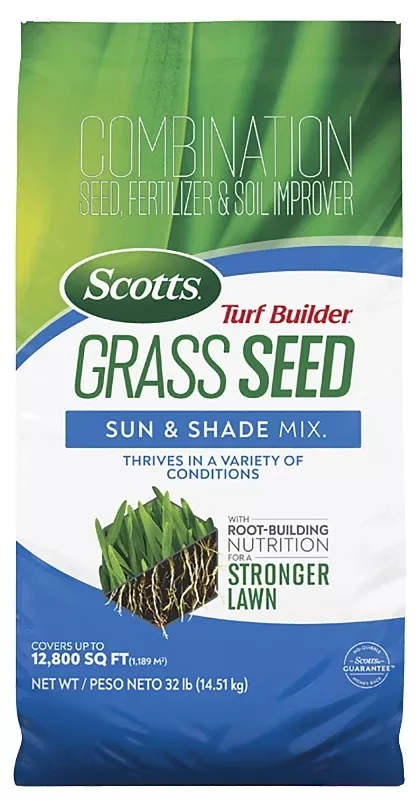 Scotts 18058 4-0-0 Grass Seed, 32 lb Bag