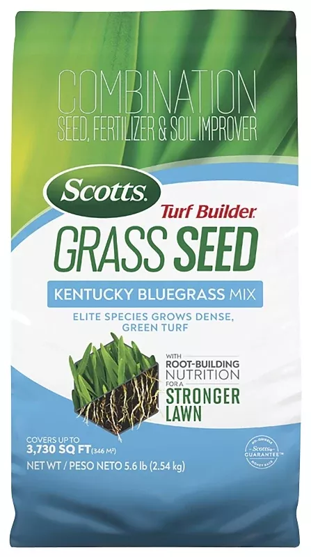 Scotts Turf Builder 18037 Grass Seed, 5.6 lb Bag