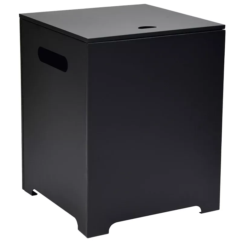 Seasonal Trends 66744 HideAway Propane Tank, Black