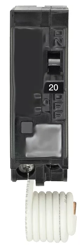 Siemens QF120A Circuit Breaker, GFCI, Type QPF, 20 A, 1 -Pole, 120 V, Plug Mounting
