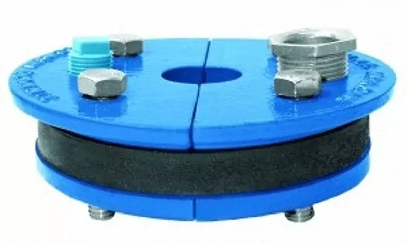 Simmons 136 Single Drop Well Seal, 6 in Dia x 1 in H Dimensions, Iron