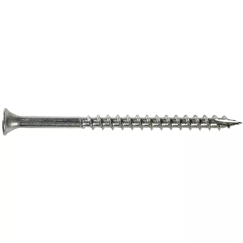 Simpson Strong-Tie S10300DB1 Screw, #10 Thread, 3 in L, Coarse Thread, Bugle Head, Square Drive, Steel, 68/PK