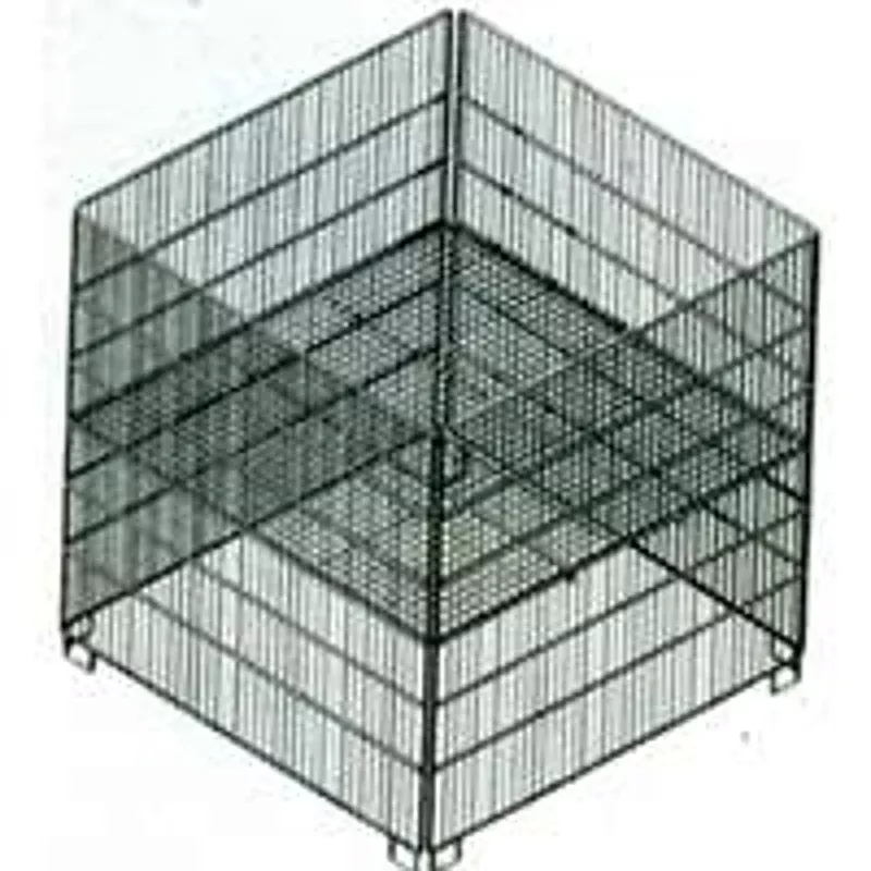Southern Imperial R40-CLDB-SQ Dump Bin, Zinc, Square