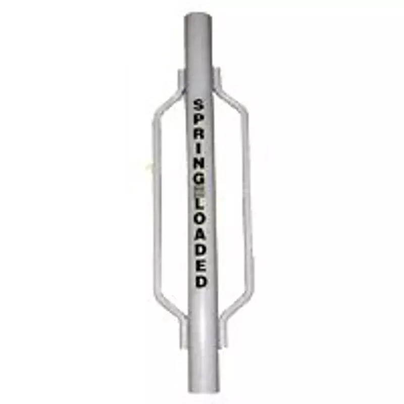 SpeeCo S6110200 T-Post Pounder, Spring-Loaded, Steel, Gray, For: Posts up to 2 in Dia