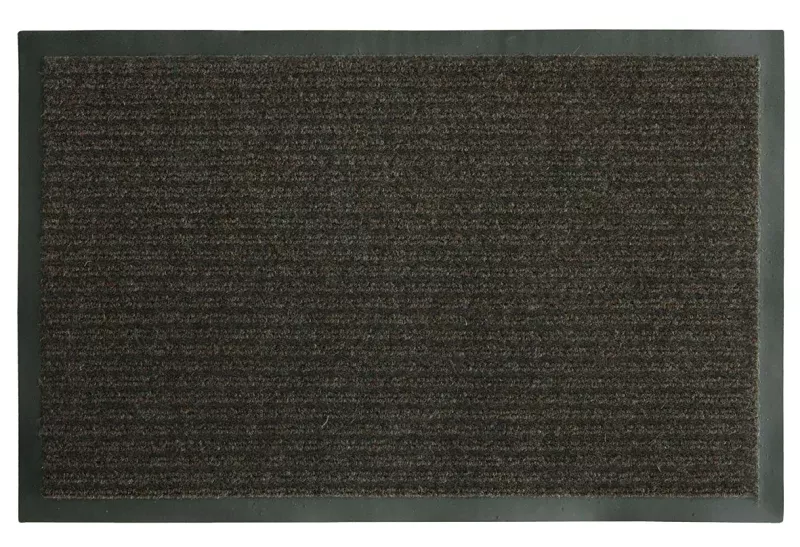 Sports Licensing Solutions 32977 Floor Mat, 48 in L, 36 in W, Vinyl Surface, Brown