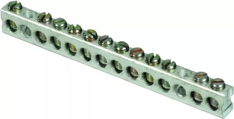 Square D PK12GTACP Ground Bar Kit, 0.32 in L, 12-Terminal, Aluminum