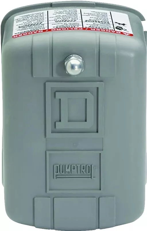 Square D Pumptrol FHG12J55XBP Air Compressor Pressure Switch, 2-way Pressure Relief