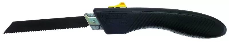 STANLEY 15-333 Folding Pocket Saw, 6 in L Blade, Non-Slip Grip Handle