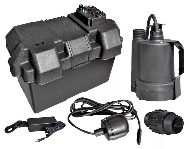 Superior Pump 92900 Battery Backup Kit, 12 VDC, Thermoplastic Housing Material