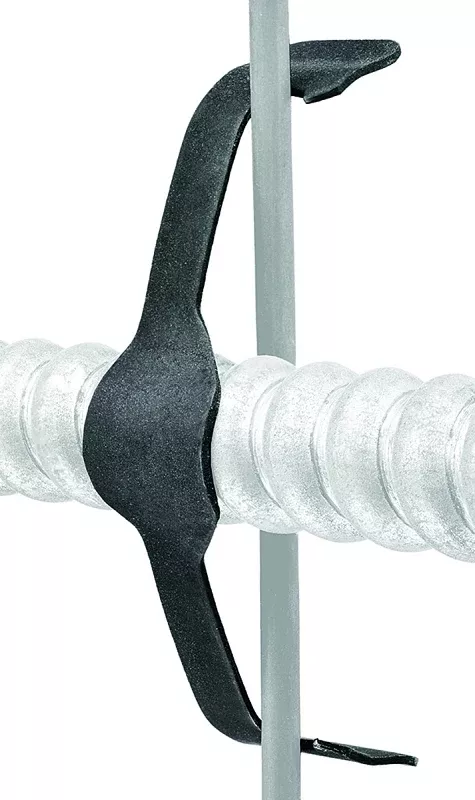 SuperStrut ZCK535-10 Cable Hanger Clip, Steel, Black, Zinc Phosphate