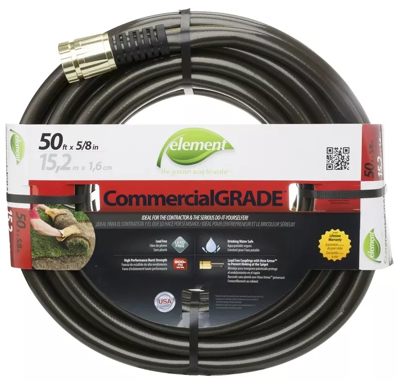Swan ELIH58050 Garden Hose, Female, 50 ft L