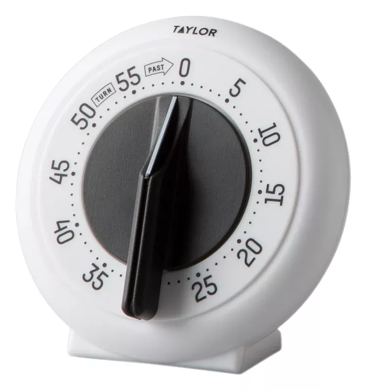 Taylor 5831N Timer, 60 min, White