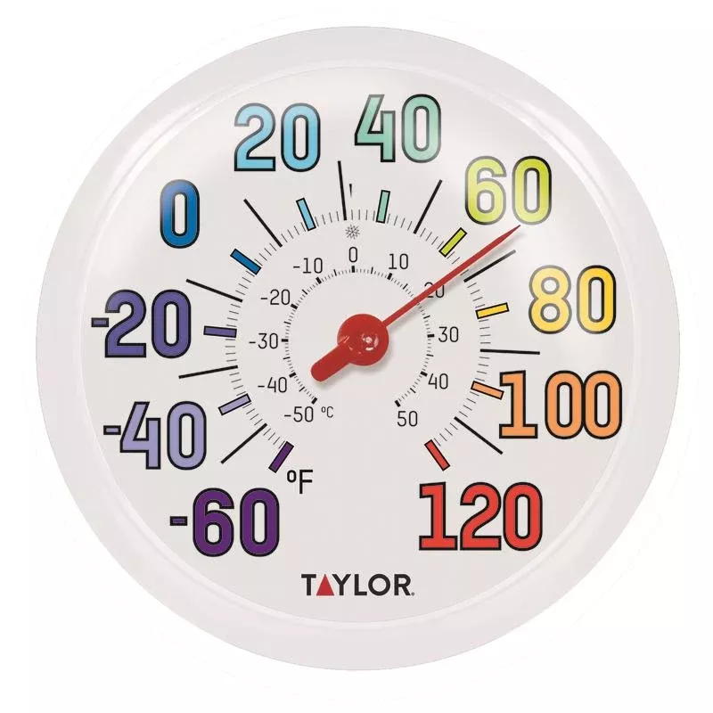 Taylor 6714 Thermometer, 1-3/4 x 13-1/4 x 13-1/4 in Dimensions