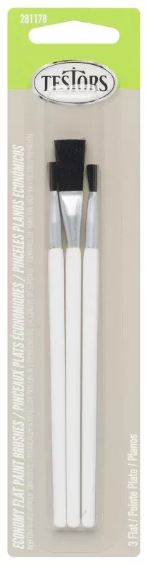 Testors 281178 Economy Brush Assortment