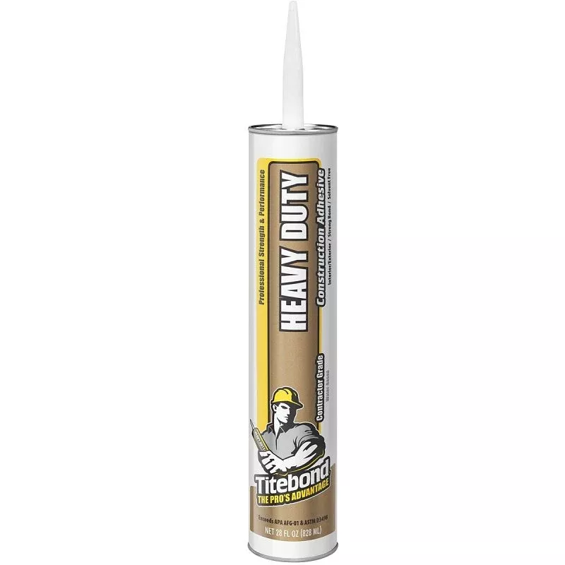 Titebond 7472 Construction Adhesive, Beige, 28 oz, Cartridge