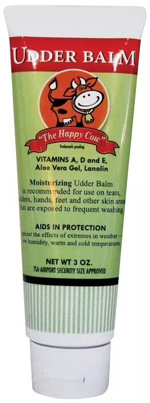 Udder Balm 3125 Udder Care, Lemon, 2.89 oz, Tube, Pack of 12