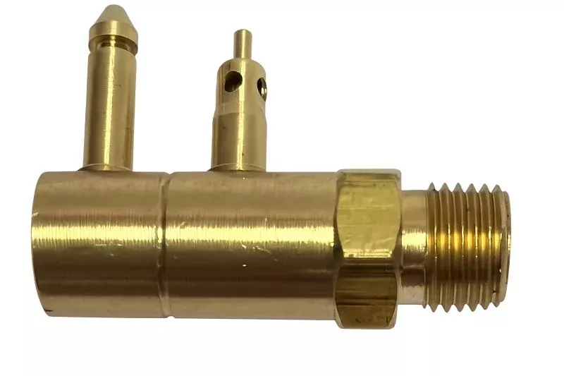 US Hardware M-016C Fuel Line Fitting, Brass