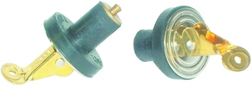US Hardware M-029C Bailer Plug, Neoprene, For: 1/2 in Livewell Drains