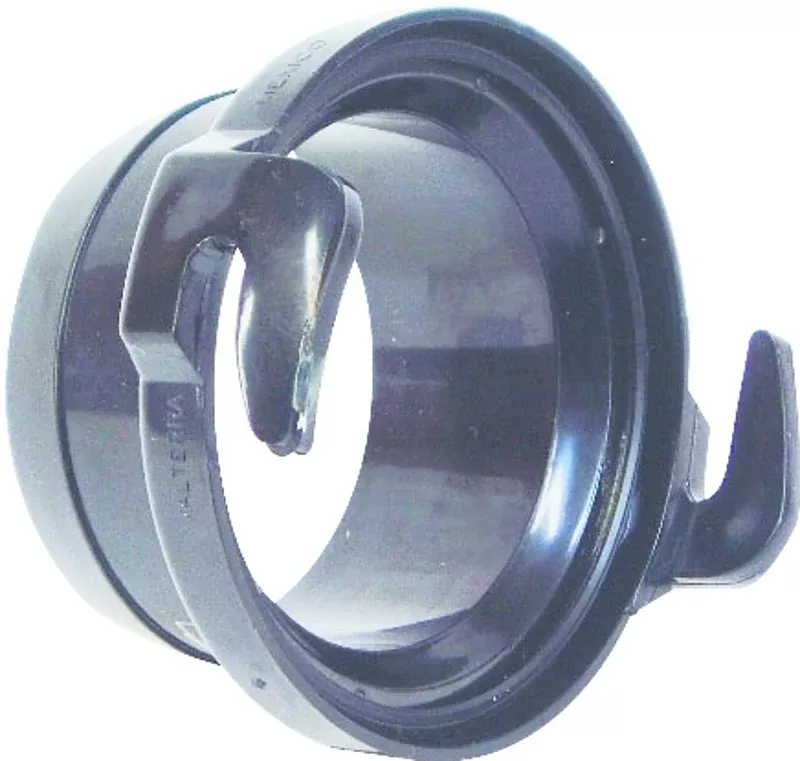 US Hardware RV-309B Hose Adapter with Bayonet Hook, 3 in ID, ABS