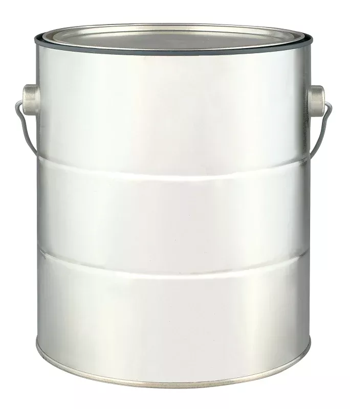 Valspar 60689 Lined Empty Paint Can, 1 gal, Metal, Chrome, Pack of 34